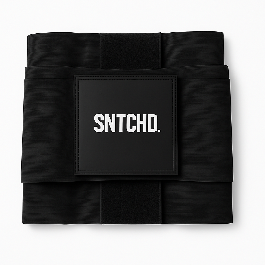 Noir Silhouette Waist Sculpting Belt - Signature Sculpt Collection | SNTCHD.