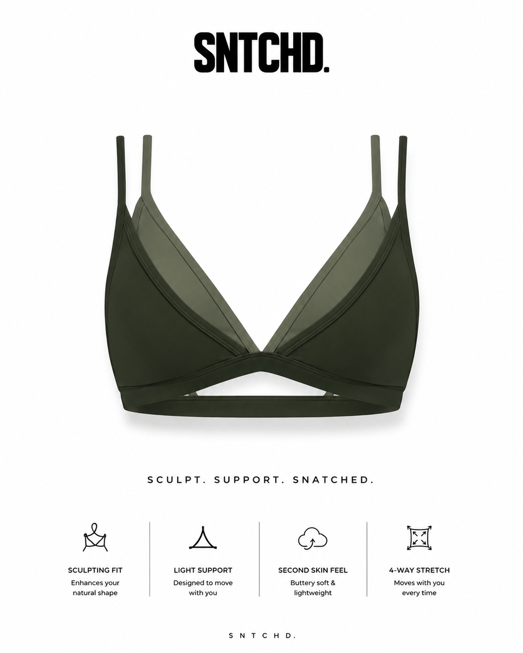 SNTCHD. Matcha Muse Layered Sculpt Set