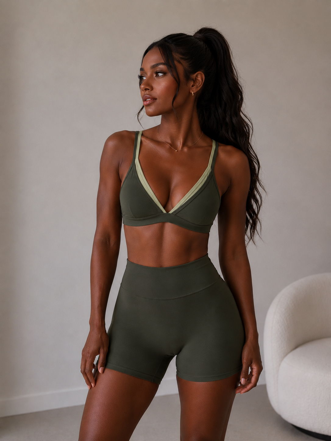 SNTCHD. Matcha Muse Layered Sculpt Set