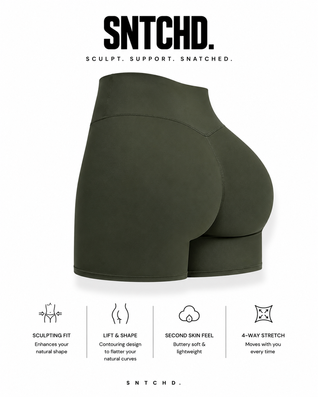 SNTCHD. Matcha Muse Layered Sculpt Set